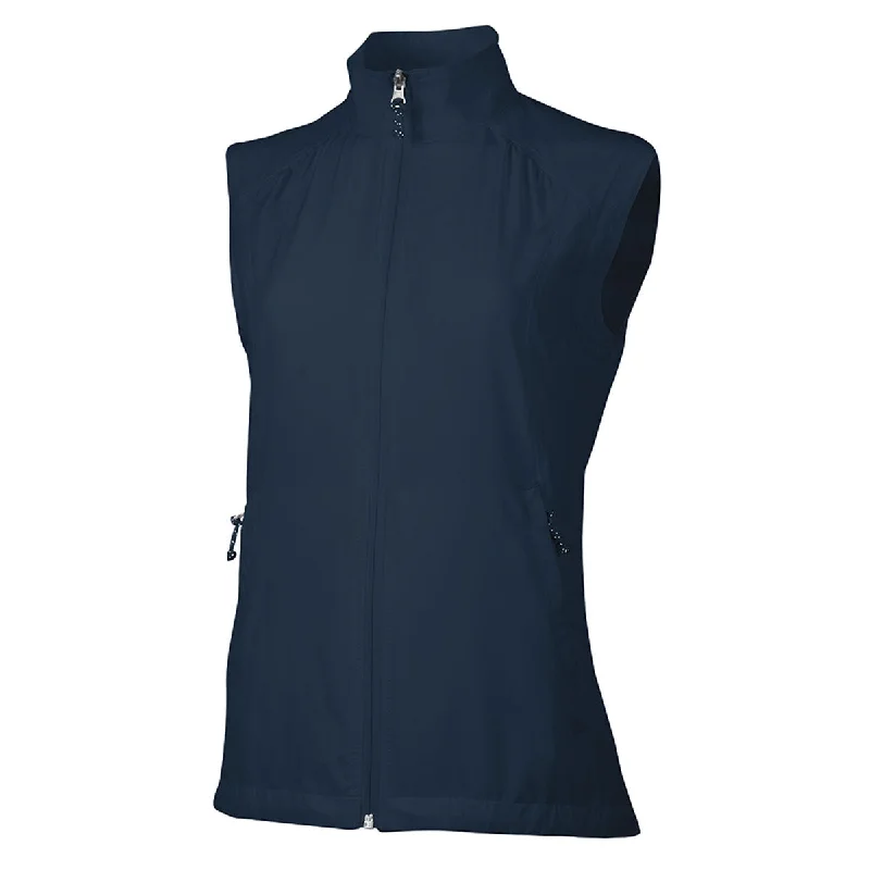 Charles River Women's Navy Pack-N-Go Vest