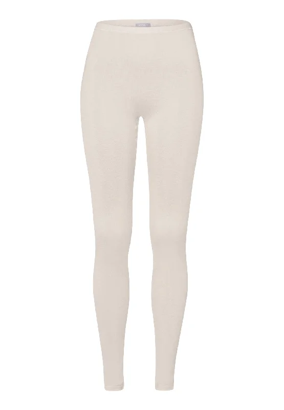 Pure Silk Leggings | Pale Cream 71710-116