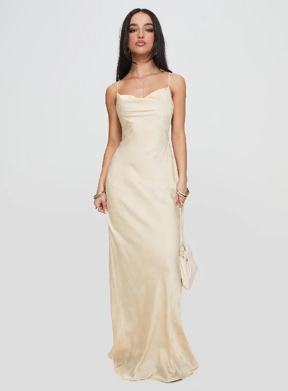 Esti Maxi Dress Champagne