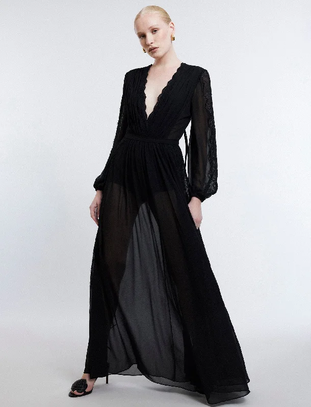 Nevaeh Long Sleeve Gown