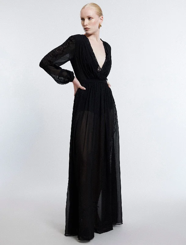 Nevaeh Long Sleeve Gown