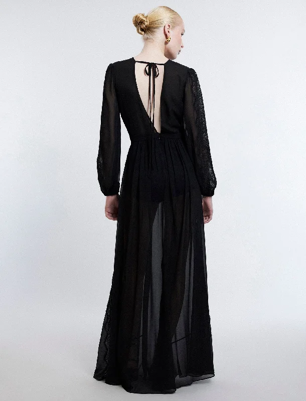 Nevaeh Long Sleeve Gown