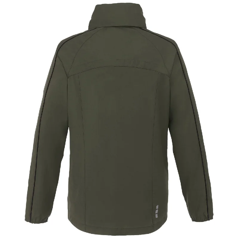 Elevate Women's Loden/Black Rincon Eco Packable Jacket