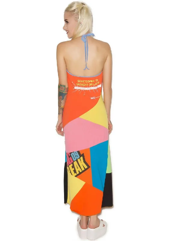 Wasted Yearz Patchwork Dress