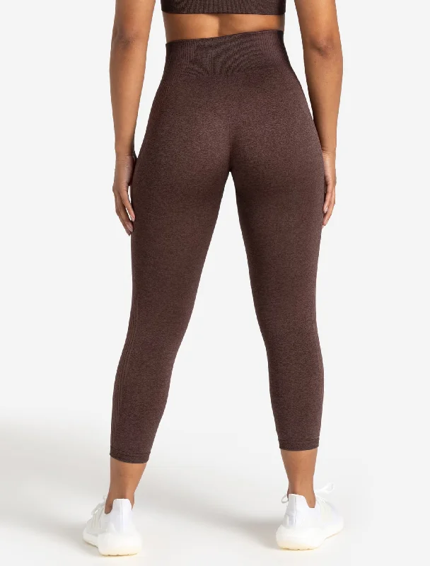 ADAPT 2.0 Seamless 7/8 Leggings - Cherry Brown