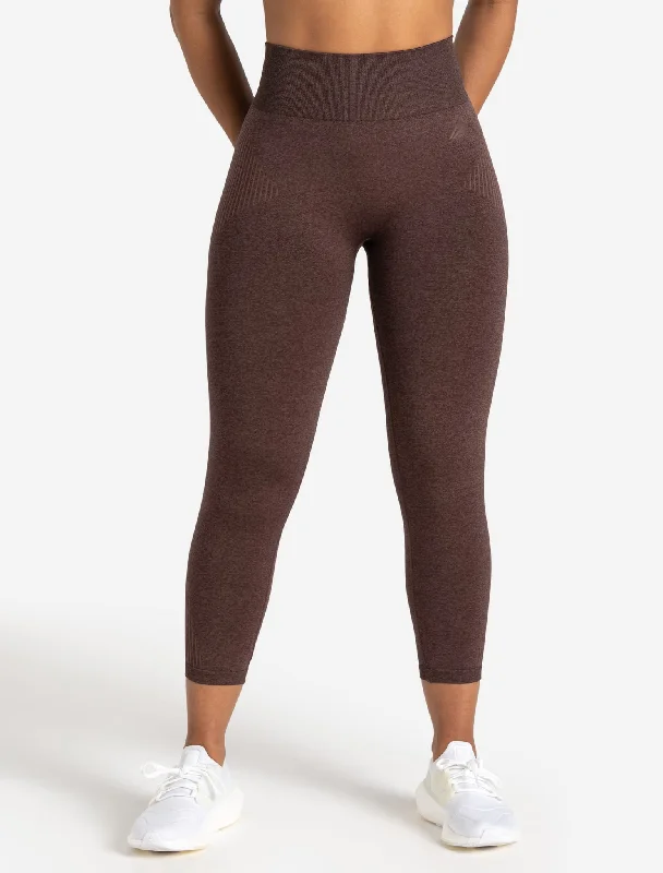 ADAPT 2.0 Seamless 7/8 Leggings - Cherry Brown