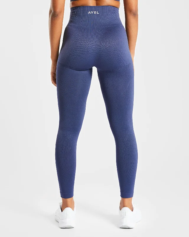 Balance V2 Seamless Leggings - Navy Blue