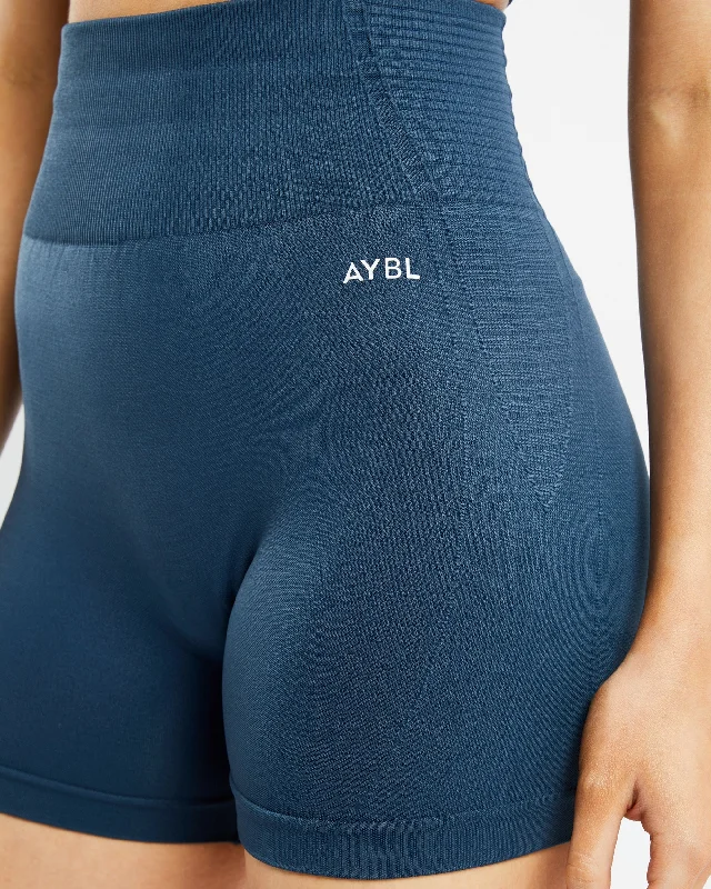 Balance V2 Seamless Shorts - Marine Blue