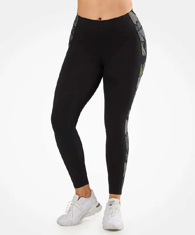 Echo Camouflage Pockets Stretchy Running Leggings | Women's High Support Leggings