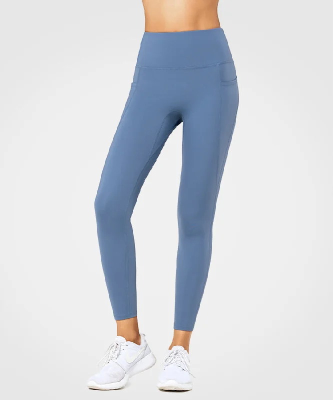 Echo High-waisted Side Pocket Running Leggings | Women's High Support Leggings