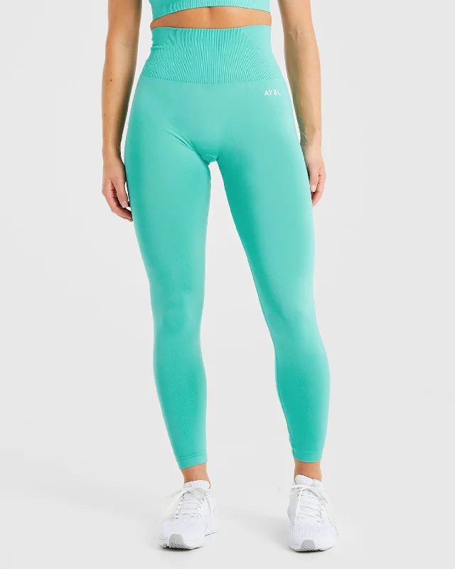 Empower Seamless Leggings - Jade Green