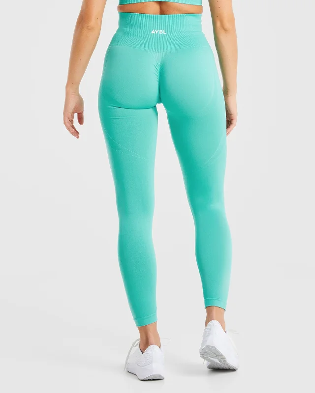 Empower Seamless Leggings - Jade Green