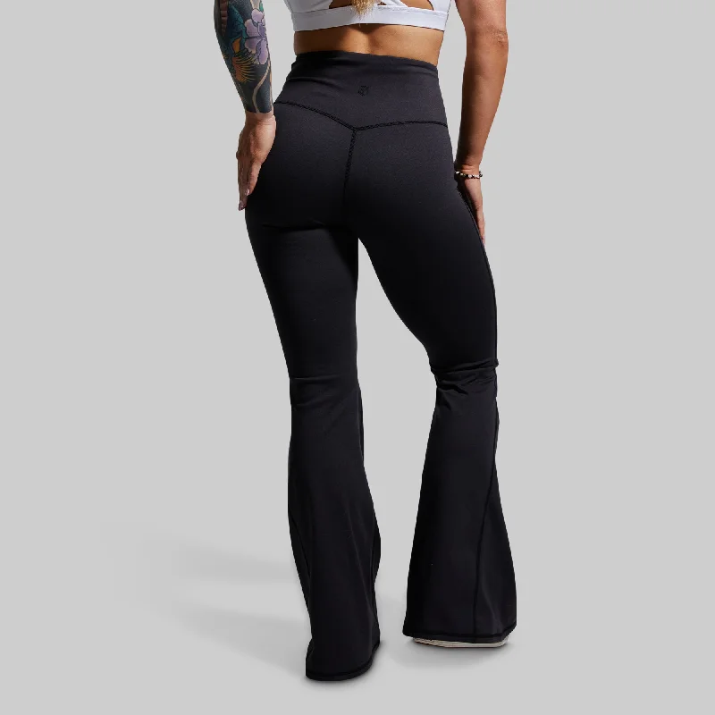 Festival Flare Yoga Pant (Black)