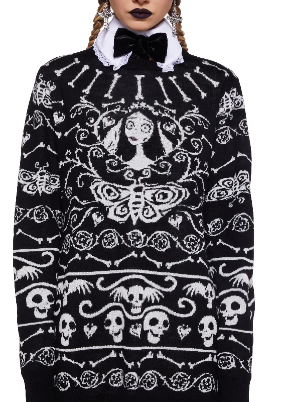 Grave Confusions Knit Sweater