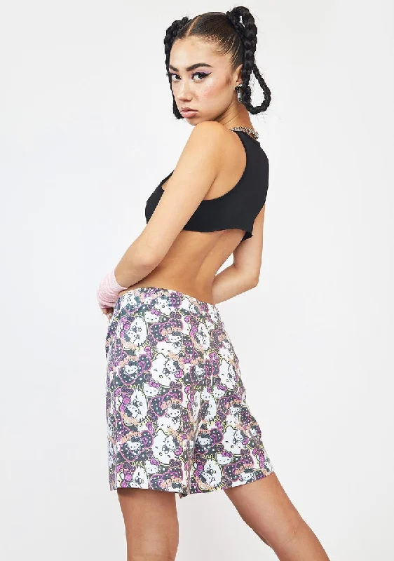 Hello Kitty All Over Print Shorts