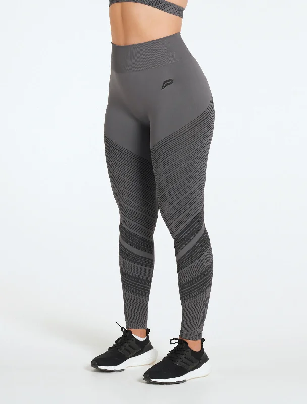 Impulse Seamless Leggings - Slate Grey