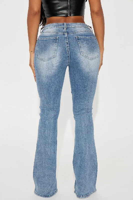 Just Like Heaven Stretch Bootcut Jean - Medium Wash