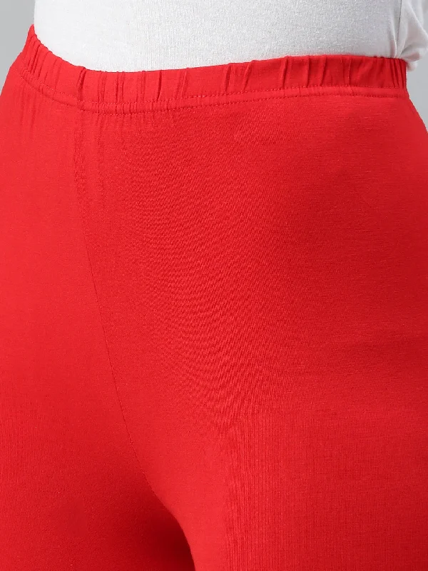 Leggings capri-Red