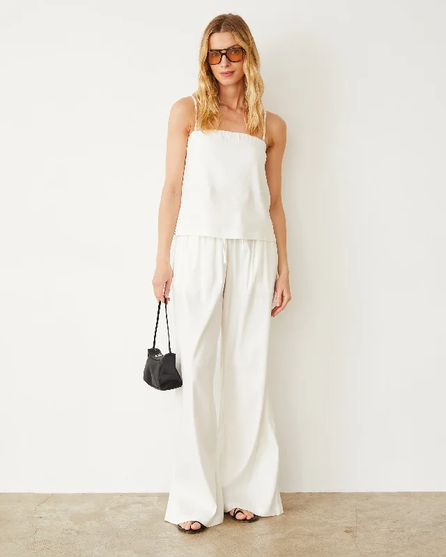 Linen Wide Leg Pant