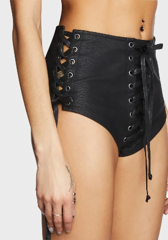 Poisoned Heart Booty Shorts