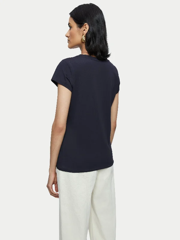 Supima Cotton Short Sleeve Tee | Navy