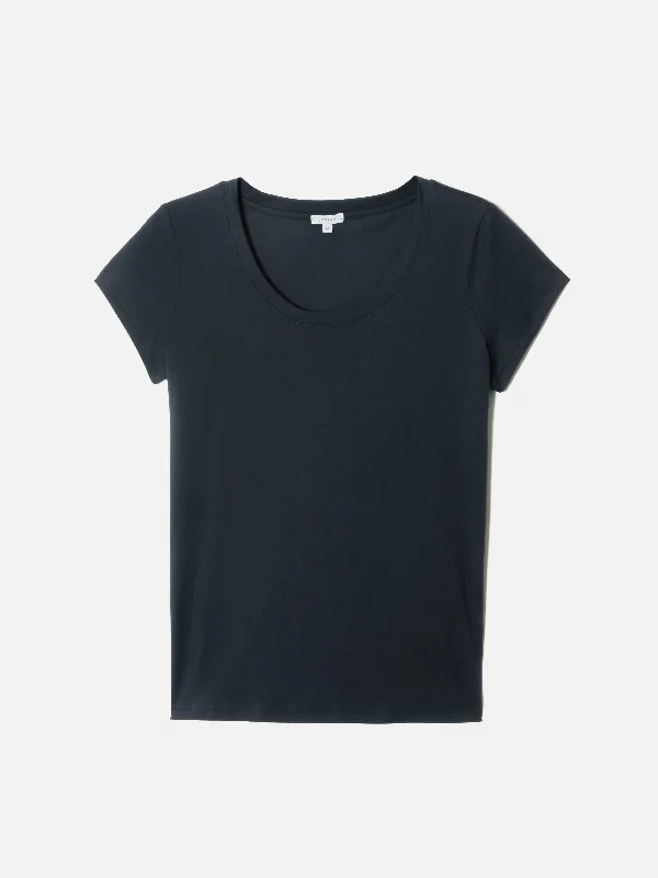 Supima Cotton Short Sleeve Tee | Navy