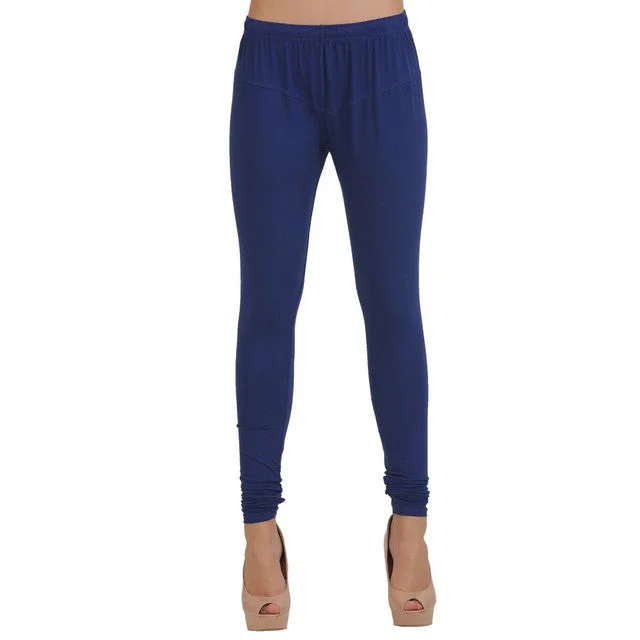 T.T. Women Churidar Leggings Navy