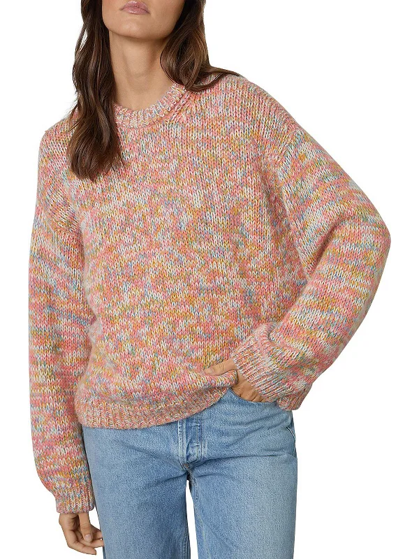 Womens Alpaca Crewneck Crewneck Sweater