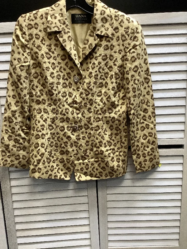 Animal Print Blazer Dana Buchman, Size S