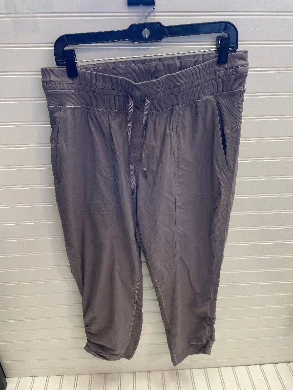 Athletic Pants By Lululemon In Mauve, Size: 10