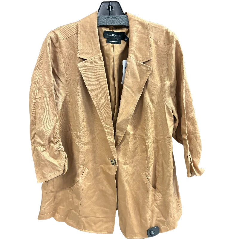 Blazer By Torrid In Tan, Size: L