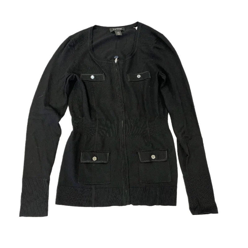 Cardigan By White House Black Market In Black, Size: Xs