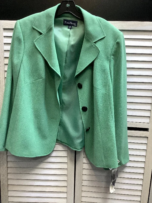 Green Blazer Evan-picone, Size 20