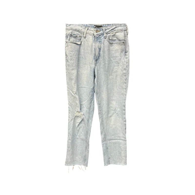 Jeans Straight By Free Assembly In Blue Denim, Size: 8