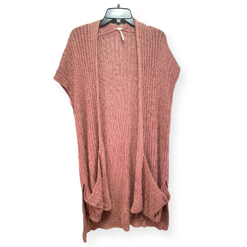 Pink Sweater Cardigan Free People, Size M