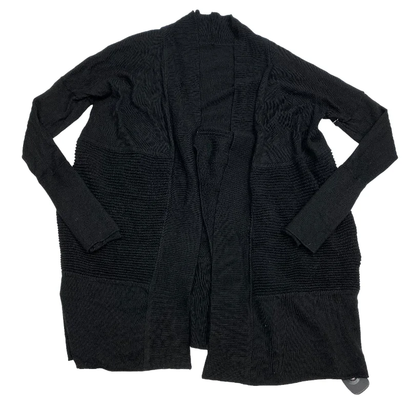 Sweater Cardigan Designer By Lululemon In Black, Size: S