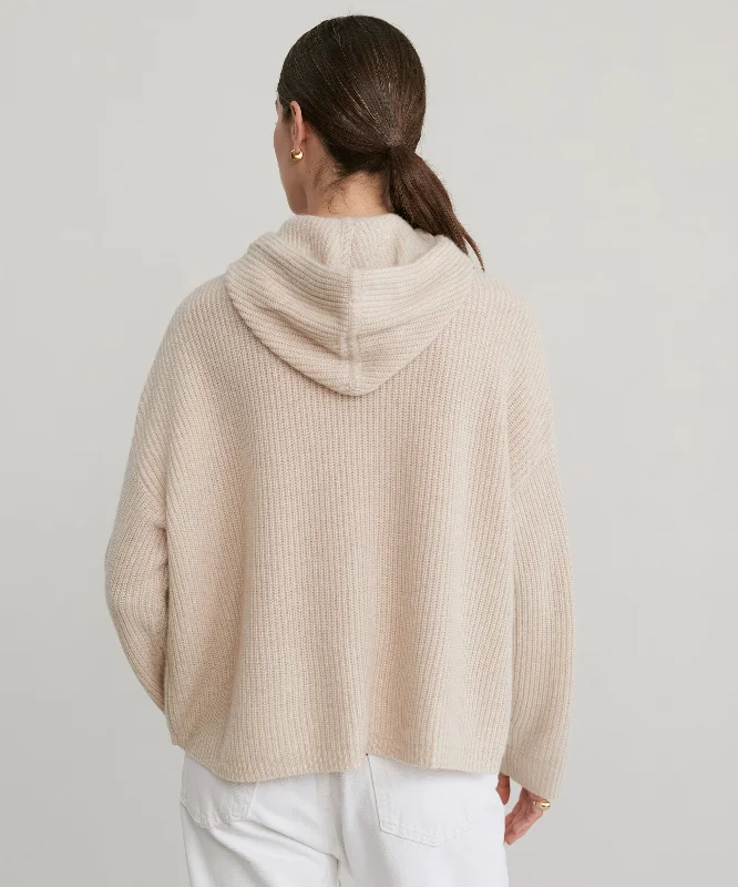 Cashmere Fisherman Hoodie