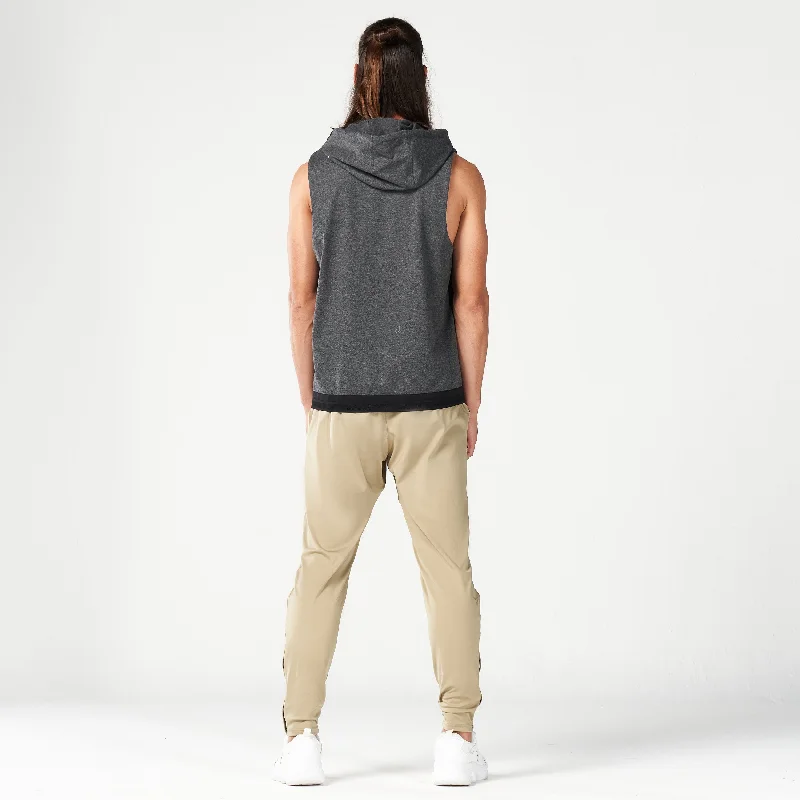 Code Hooded Tank -  Black Marl