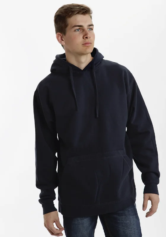 Ouray Mens Navy 100% Cotton USA Hoodie