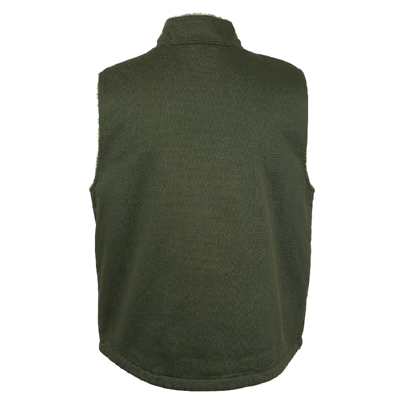 Wolverine Mens Olive 100% Cotton Upland Vest Big