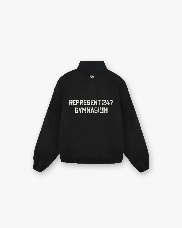 247 Represent Gymnasium Track Jacket - Off Black