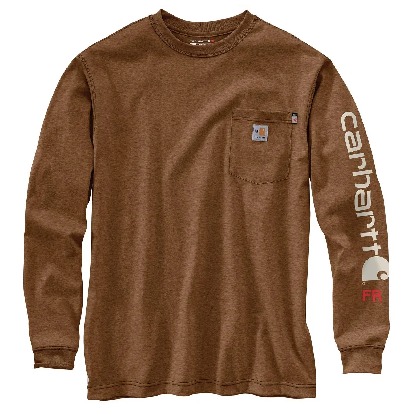 Carhartt Men's Flame Resistant Force® Graphic Long Sleeve T-Shirt