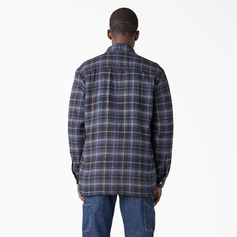 Dickies Men's Sherpa Lined Flannel Shirt Jac